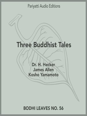 cover image of Three Buddhist Tales